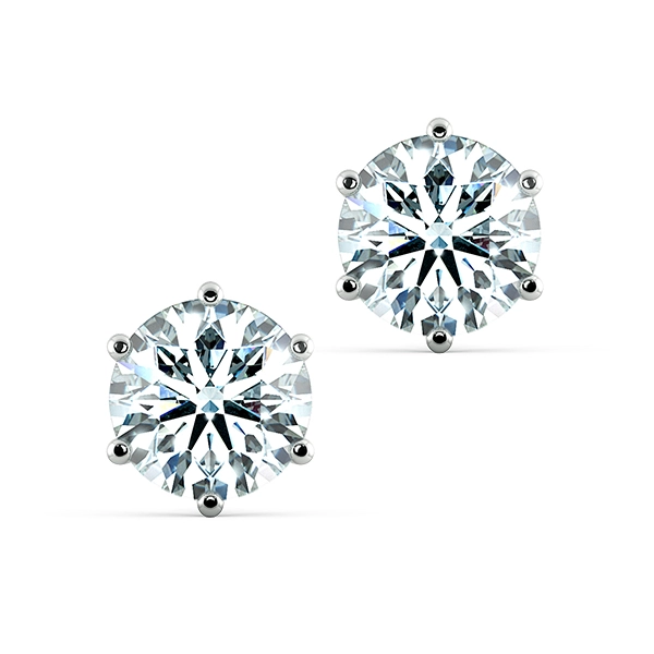 Six Prong Earrings BTA1104